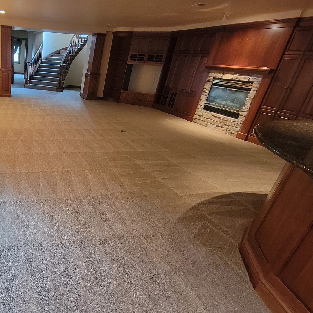 image of clean carpet