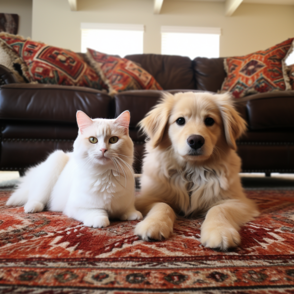 Oriental rug-pets